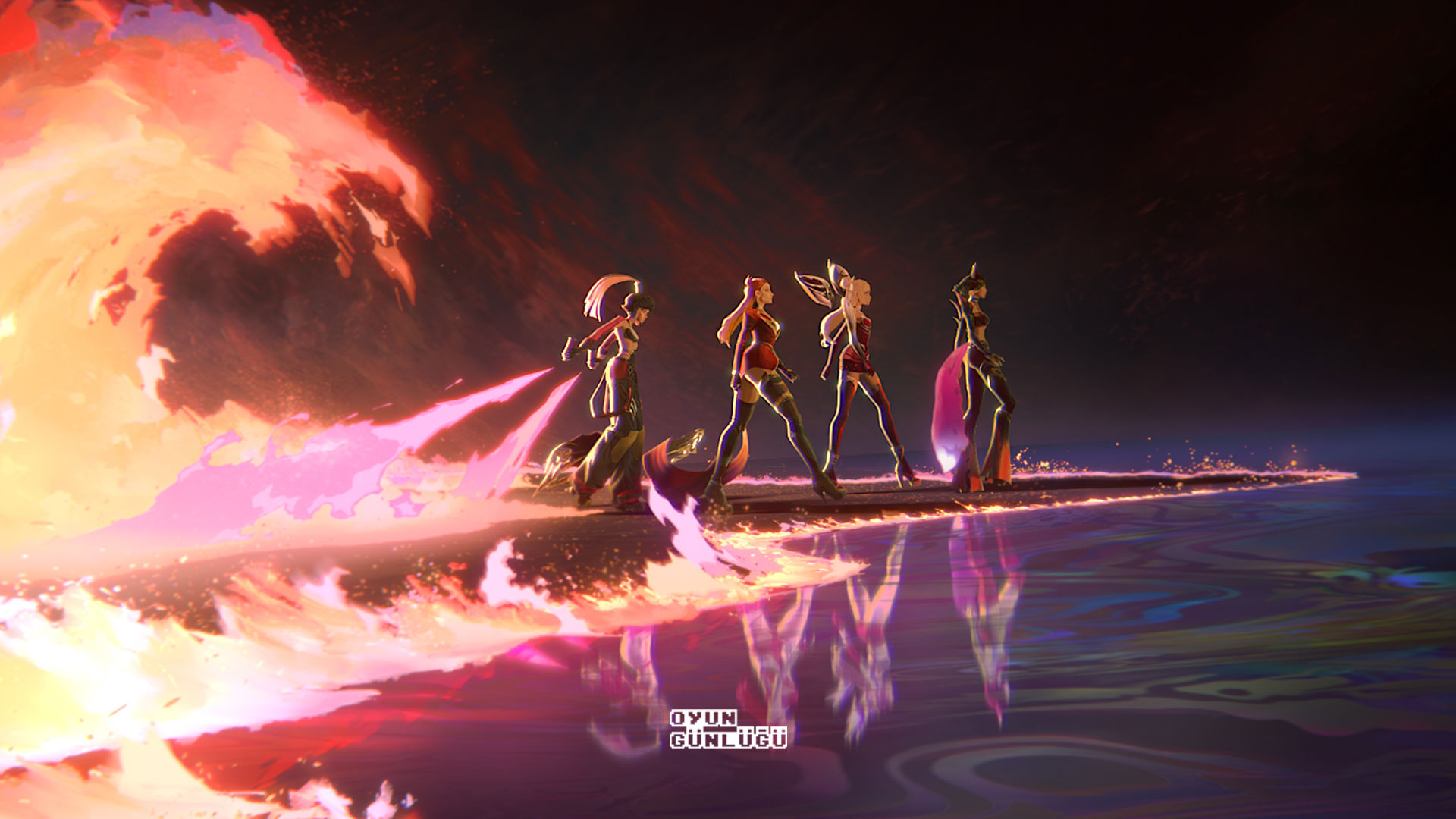 League of Legends'ın K/DA grubu Firestarter ile döndü